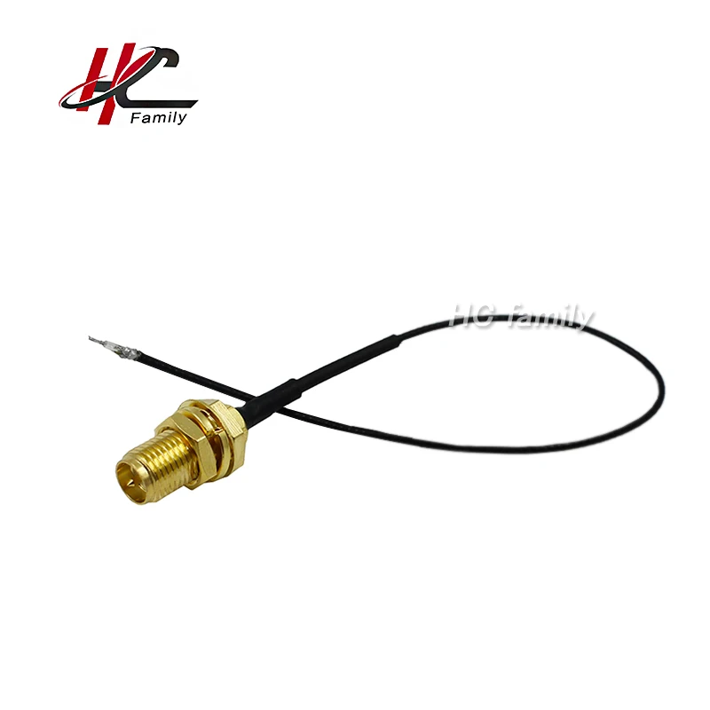 1pc High-frequency low-loss antenna extension RP SMA Female inner pin to free open end RF1.13