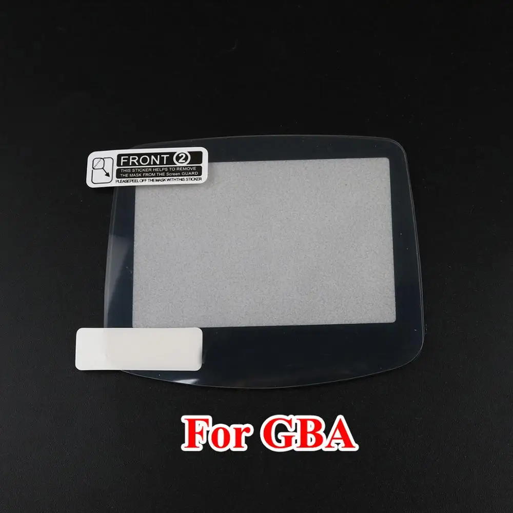 Pellicola protettiva per schermo LCD YuXi per Gameboy Color per GBA GBA SP GBC GB GBP per pellicola protettiva trasparente in plastica GBM
