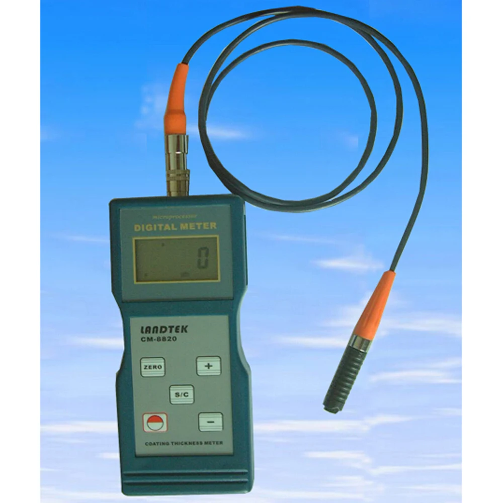 Paint Coating Thickness Tester Gauge F Probe 0~2000 um CM-8820