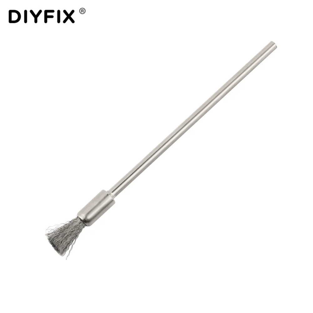 DIYFIX 10 cm RDA Spazzola Bobina Cleaner Sigaretta Elettronica Spazzola di Filo di Riscaldamento Bobine Spazzola di Pulizia per RTA RBA RDA Atomizzatore dal carro armato