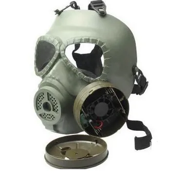 M04 Fan Air Conditioning Skull Biochemical Gas Mask Paintball Airsoft Mask Military Equipment Macka Respirator Mascara Helmet