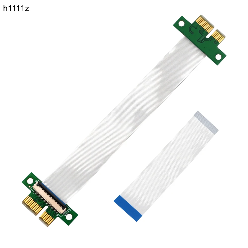 

Cable PCI Express 1X to 1X Riser PCI-E Extender PCIE Riser Male to Male FPC Cable 15cm 25cm Extension Ribbon Flex Relocate Cable