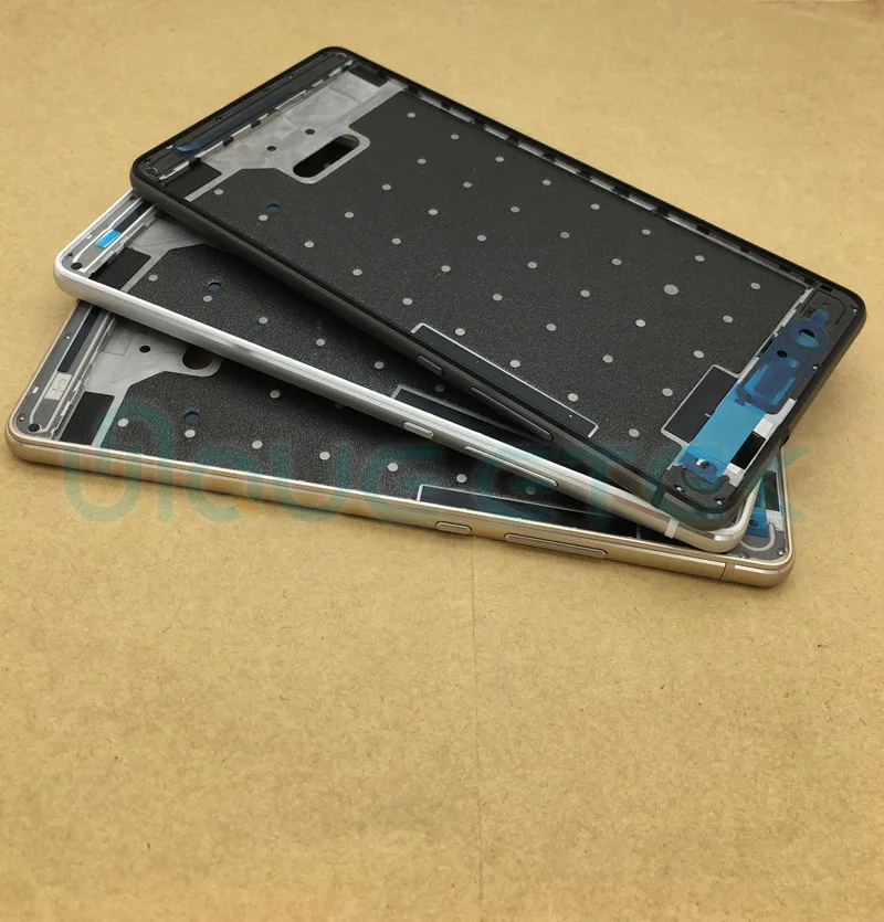 High quality For Huawei P9 Lite / G9 Mid Middle LCD Front Frame Bezel Housing Cover With Power Volume Buttons Repair Part