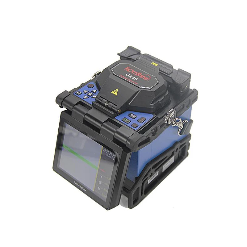 Fully Automatic Heating Intelligent Optic  fiber Fusion Splicer 5Inch LED JW4108S  FTTH equipment High Precision Fusion Splicer