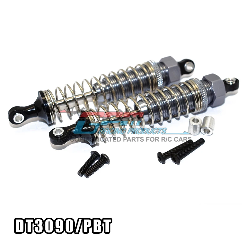 TAMIYA DT03 ALLOY REAR SHOCK ABSORBERS 90mm - DT3090/PBT