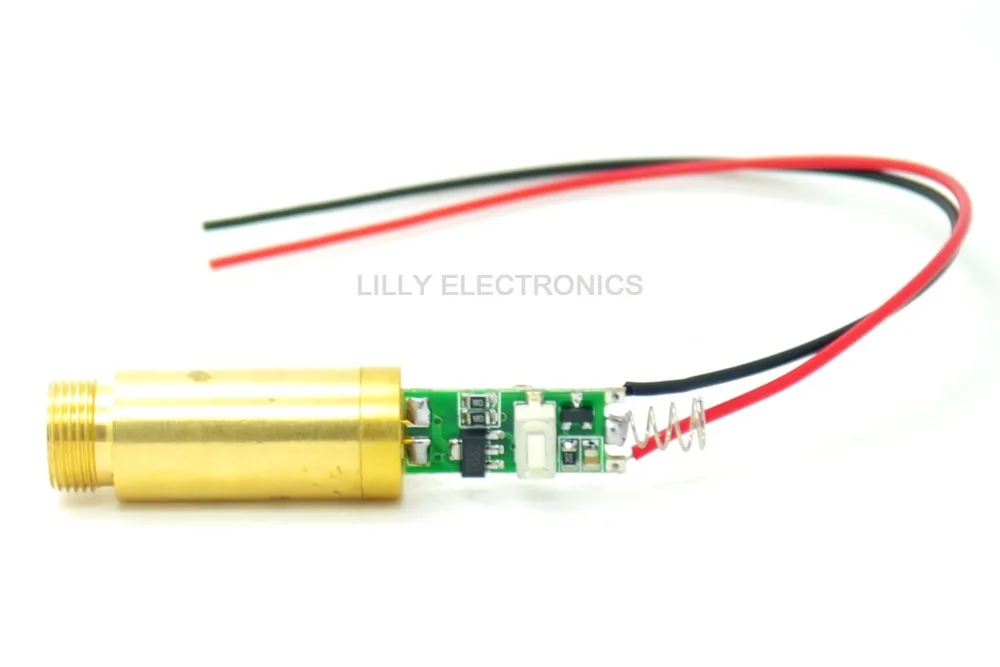 532nm 50 Mw Groene Laser Dot Diode Module 3.7V-4.2VDC