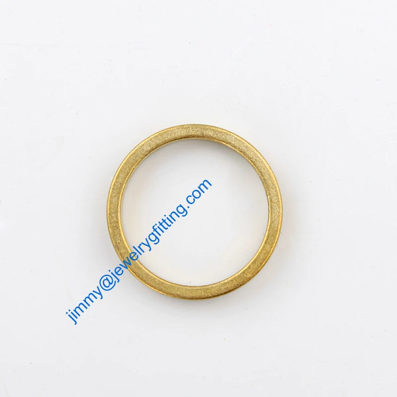 

3000PCS Raw Brass Circle 18*1.2*1mm copper Rings jewelry findings Conntctors Quoit