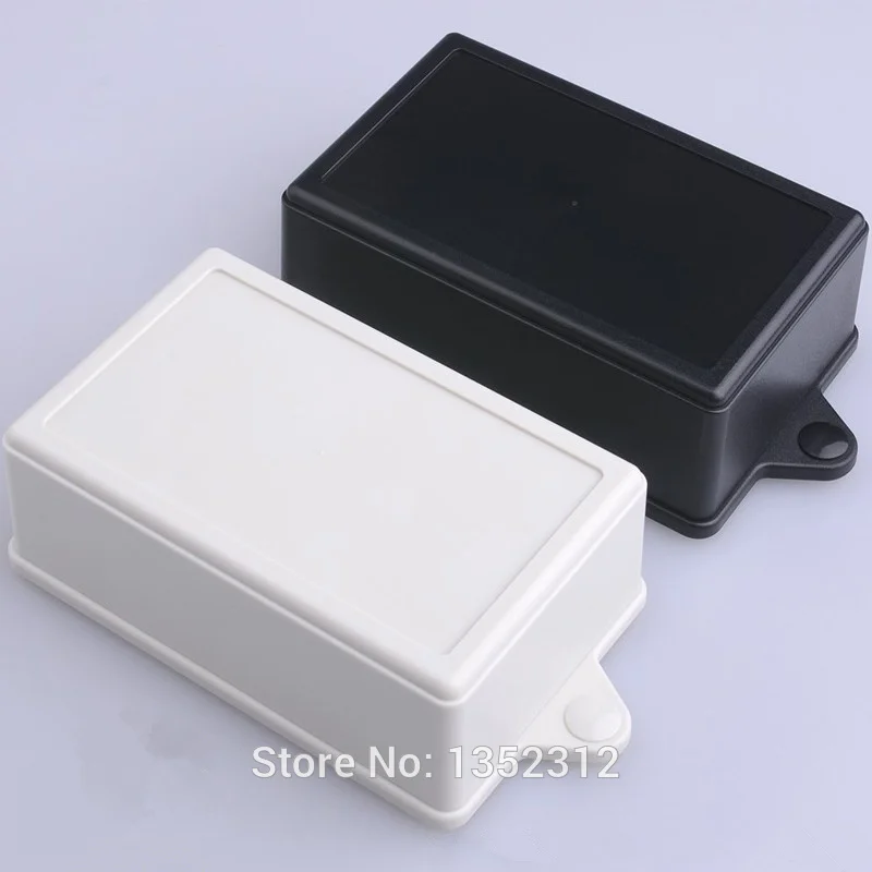 

25 pcs/lot 105*65*40mm wall-mounted abs plastic enclosure DIY plc electrical instrument box junction box waterproof swith box