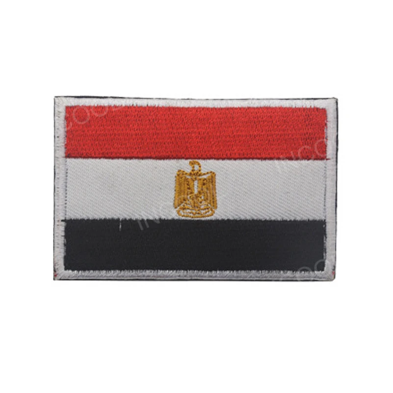 3D Colombia Morocco Uruguay Tunisia Serbia Srbija Costa Rica Nigeria Egypt Saudi Arabia UAE Panama Flag Embroidery Patches