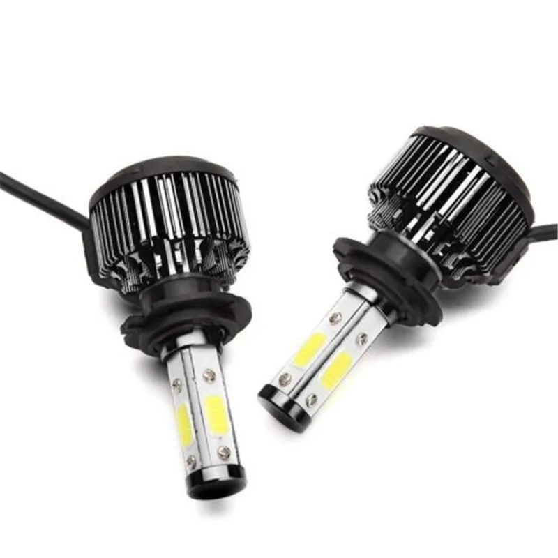 Imagem -06 - Led Farol Lâmpadas 20000lm 200w 6000k Branco Fresco Kit de Conversão 360 Graus h7