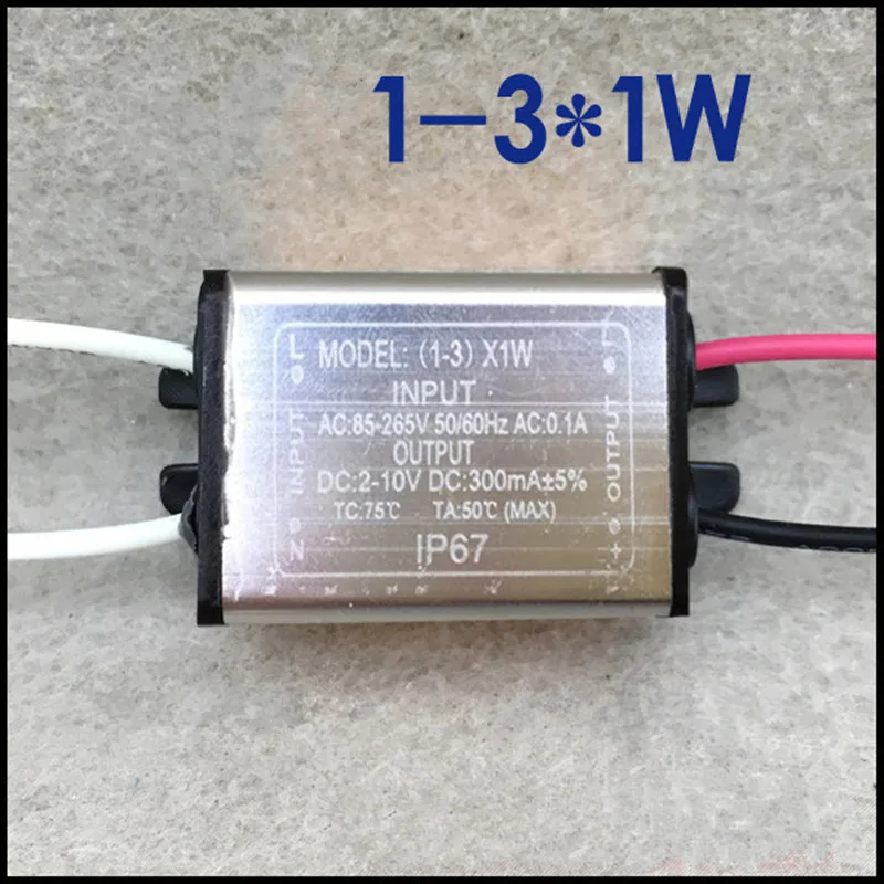 

Water Proof Power Supply LED Driver 1w 3w 1-3W