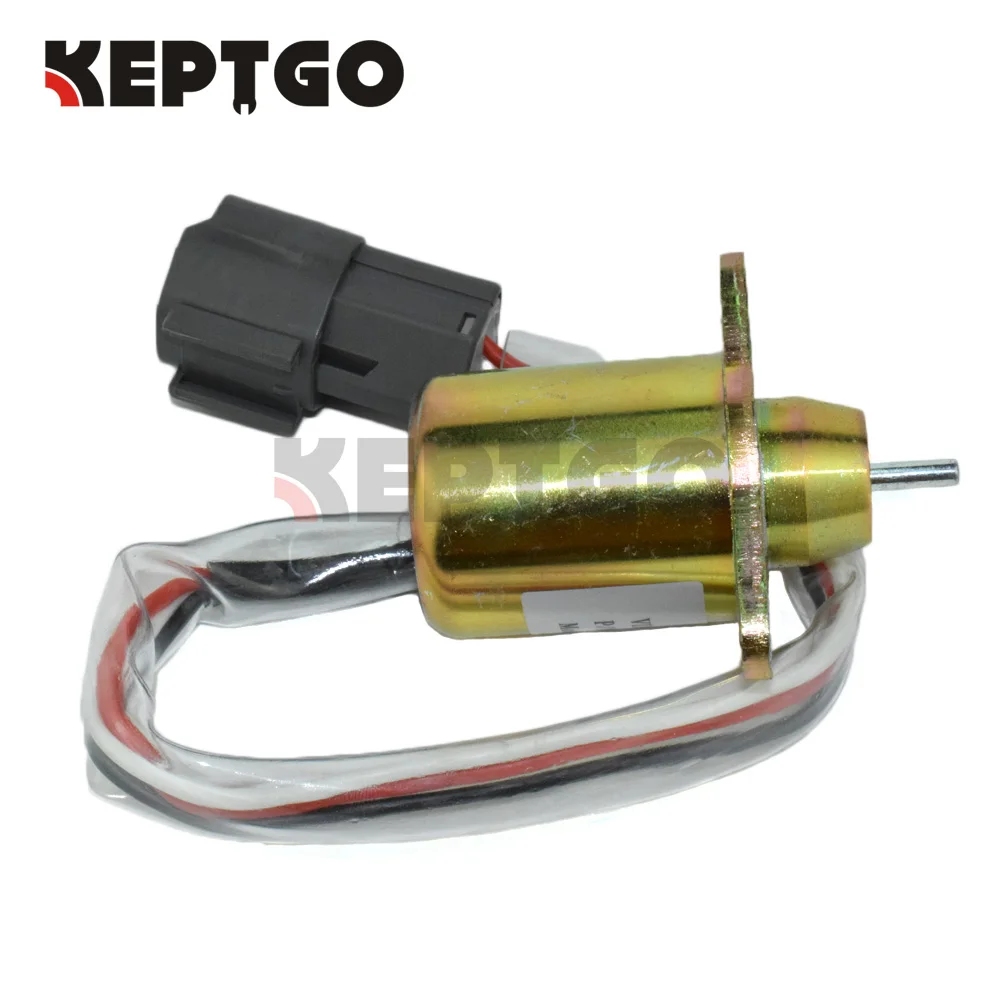 12V Shut off Solenoid For John Deere Tractor 4700 4600 4500 4400 4300 425-35925 1503ES-12S5SUC12S 119233-77931