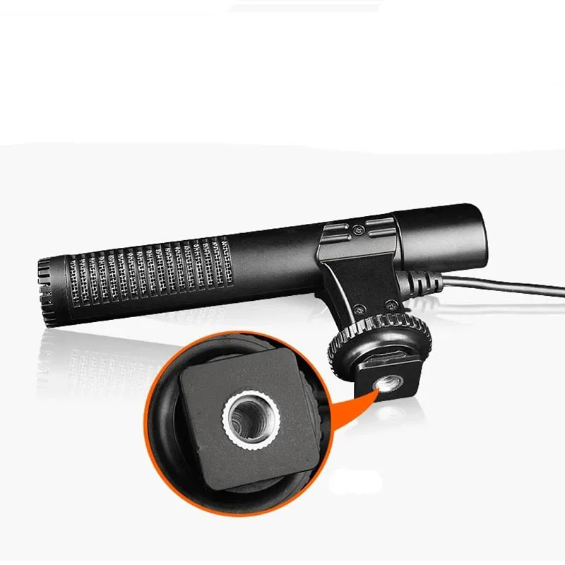 Foleto Mic01 Microfoon Camera Professionele Studio/Stereo 3.5Mm Opname Video Mic Voor Canon Nikon Pentax Digitale Video Dv dslr