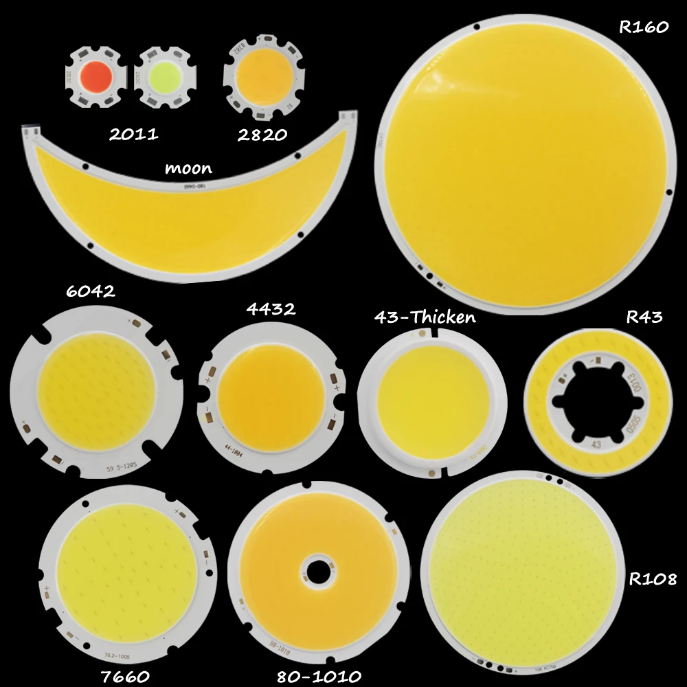 new year christmas promotion mix Round COB LED Light Source cob for led downlight spotlight bulb tubes indoor Lamp led cob chip