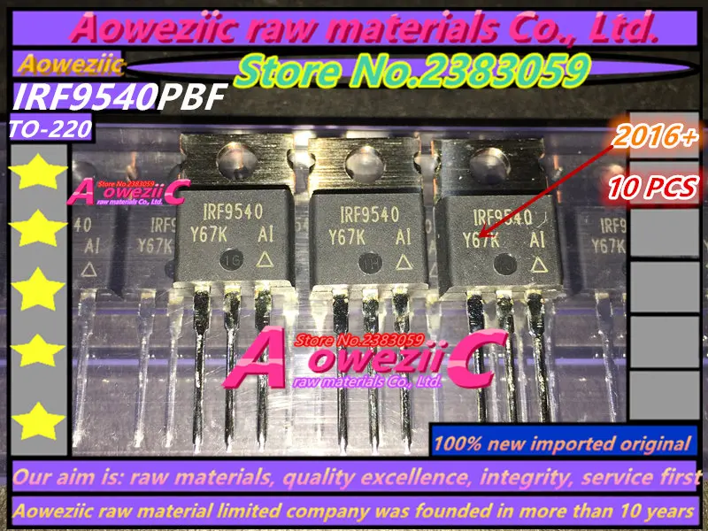 

Aoweziic 2016+ 100% new imported original IRF9540PBF IRF9540 TO-220 field effect transistor 23A 100V