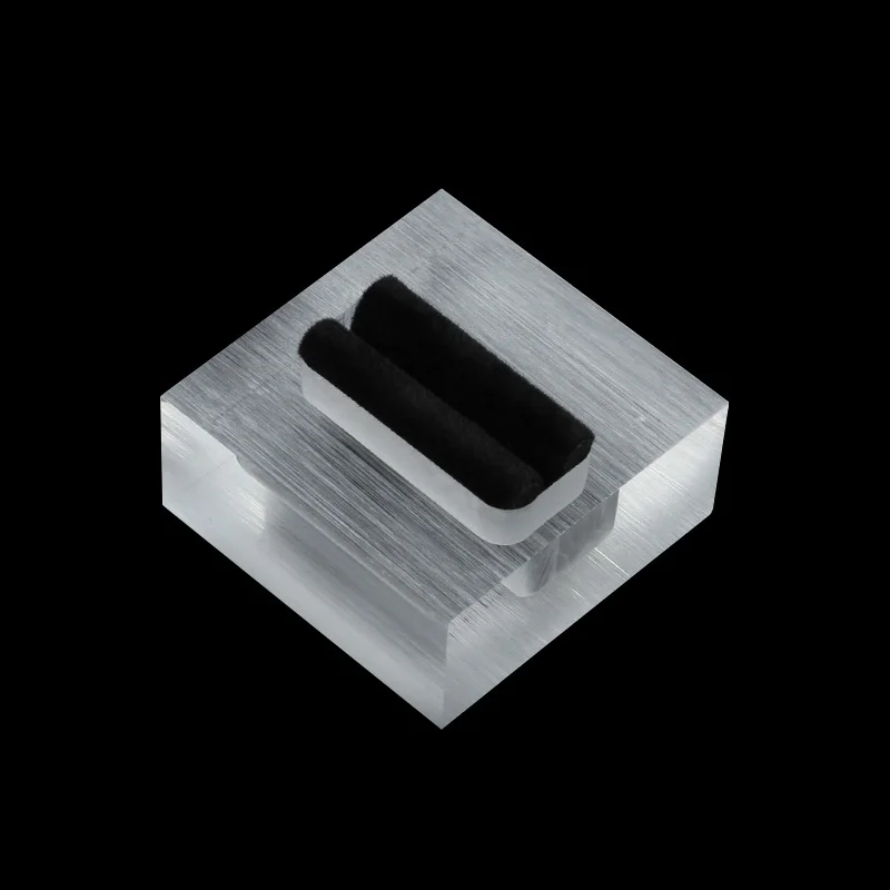 Quality Ring Stand Display Holder Tray Case Solid Acrylic Perspex Bague Jewellery Showcase Countertop Window Organizer Racks