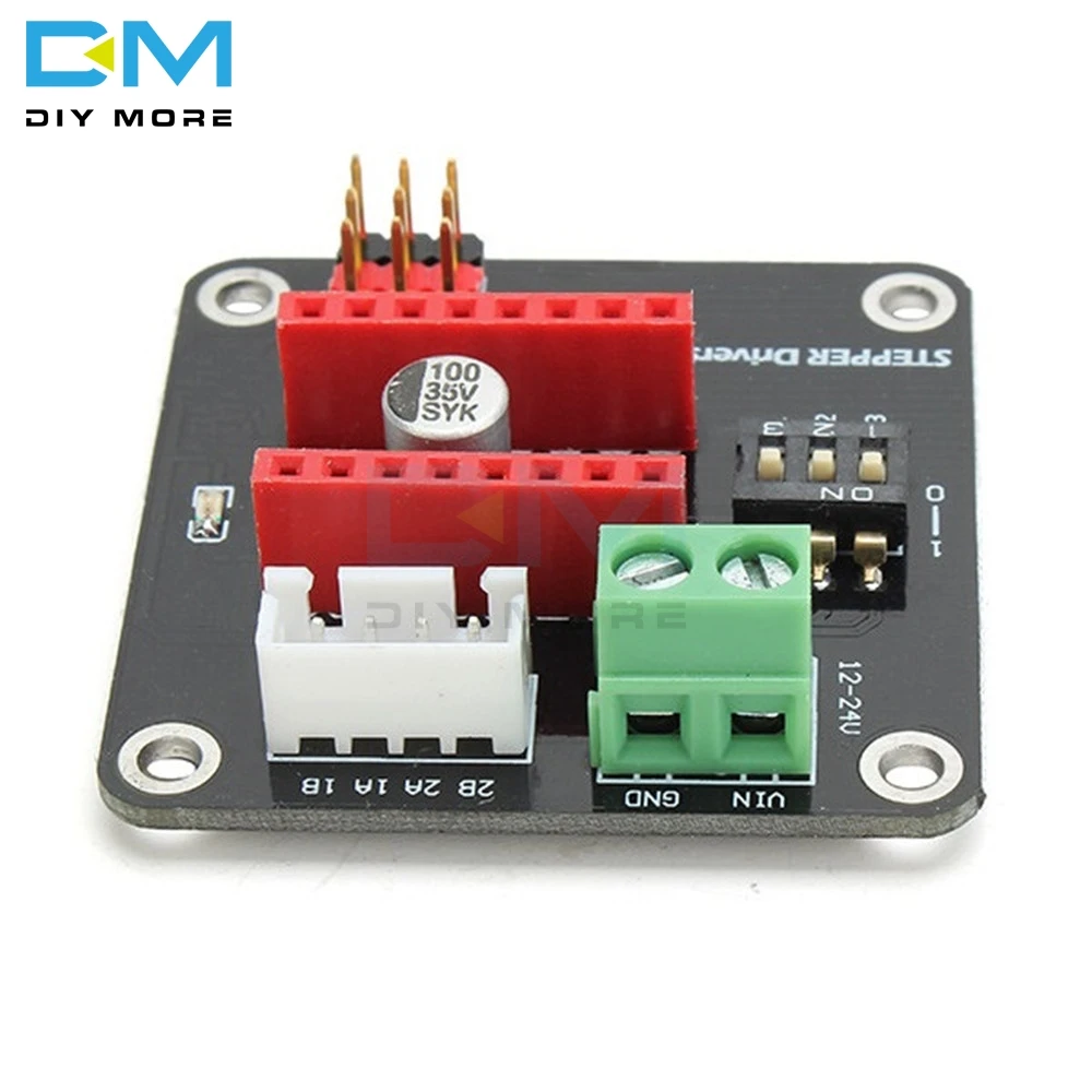 42 CH Stepper Motor Driver Expansion Board Stepper Drivers Module Modular DRV8825/A4988 for R3 3D Printer