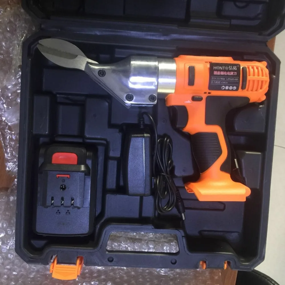 Portabel Listrik Gunting untuk Memotong Lembaran Logam Gunting 26V 3.0ah Gunting Elektrik