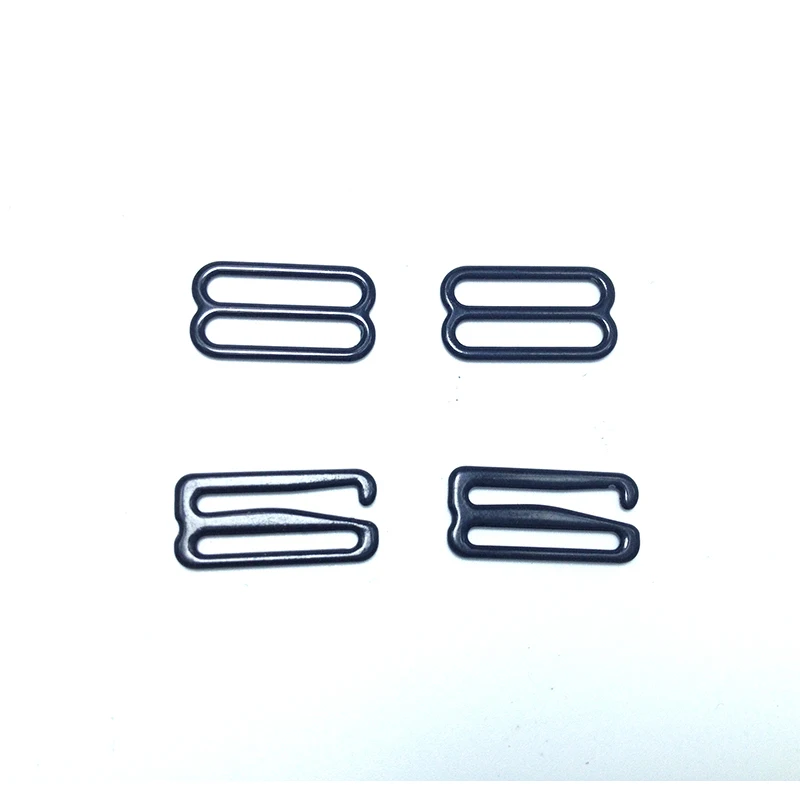 

200pcs Gunmetal Metal Slide Hook - 1/2 Inch