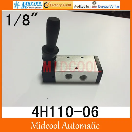 4H110-06 manual valve mechanical valve hand valve pneumatic directional valve two five-way switch