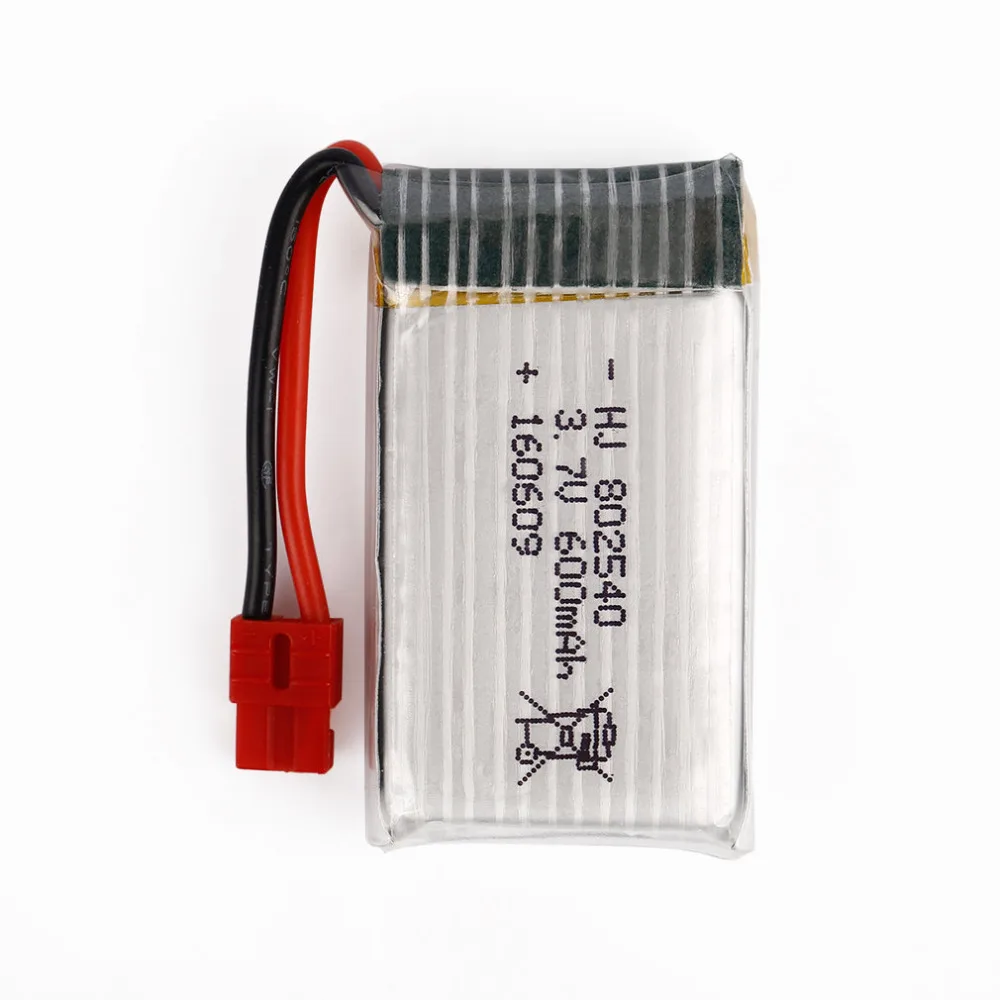 5pcs 3.7V 600mAh Battery with Protective Panel for SYMA X5HW RC quadcopter