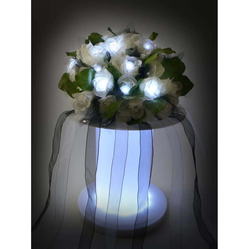 (12pcs/lot) Multicolor led Fairy Pearls Light Mini LED Light ball Battery Operated Floral Light Wedding Decoration home decor