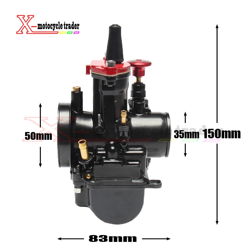 PWK Carbureor 21 24 26 28 30 32 34mm Universal Black Mikuni Maikuni PWK Carburetor Parts Scooters With Power Jet Motorcycle ATV