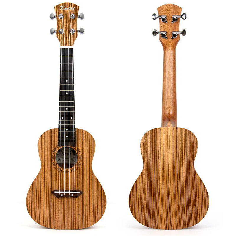 

Kmise Tenor Ukulele Ukelele Uke 26 inch 18 Frets Zebrawood 4 String Hawaii Guitar Professional Musical Instrument