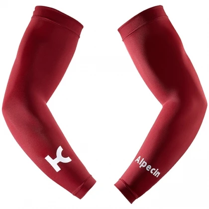 

2017 KATUSHA ALPECIN PRO TEAM RED Cycling Armwarmer Sun UV Protection Ciclismo Arm Warmers Cycling Jersey One Pair Size S-3XL