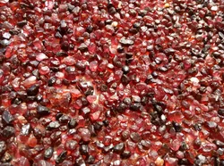 TINY NATURAL ROUGH A+ RED PYROPE GARNET CRYSTAL MINERALS 1000g