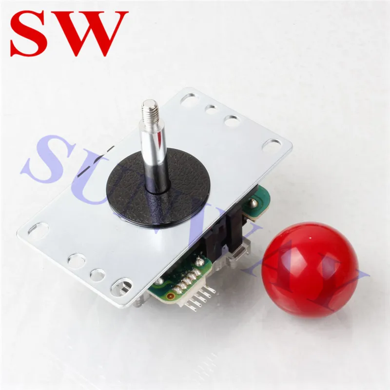 Original Japan Sanwa Joystick JLF-TP-8YT Fighting rocker with Topball and 5pin wire for Jamma arcade game part