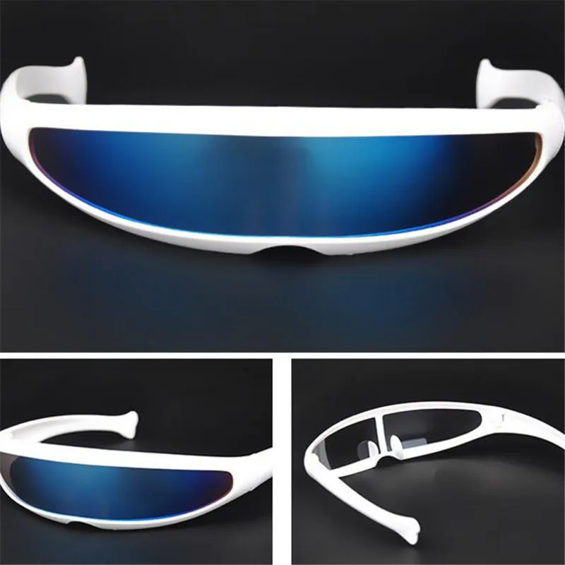 X Laser One Lenses Glasses Future Soldier Snelle Planga Sunglasses Women Men Cool Space Robots Goggles Fashion Colored UV400 Y59