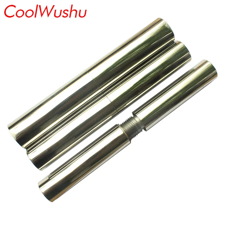 Kung fu stick connecting pipe  stainless steel pipe  screw