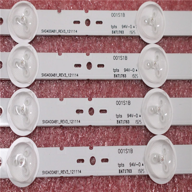 New Kit 10pcs 5LED 395mm LED Backlight Strip For KDL40R450A KDL-40R473A SVG400A81_REV3_121114