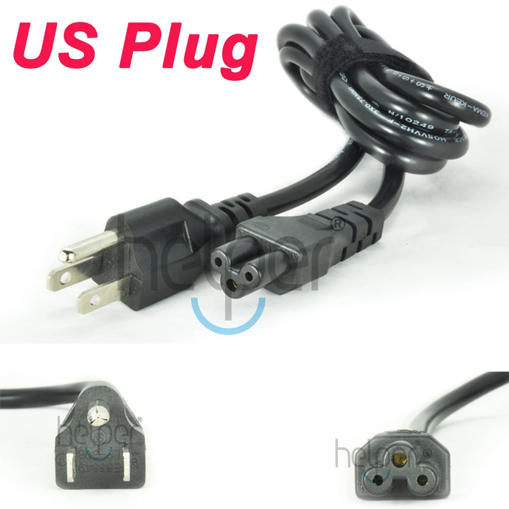 

3 Prong US plug USA plug Laptop PC Adapter Power Cord Cable For Samsung Asus Hp Sony Dell Lenovo Acer Fujitsu Toshiba