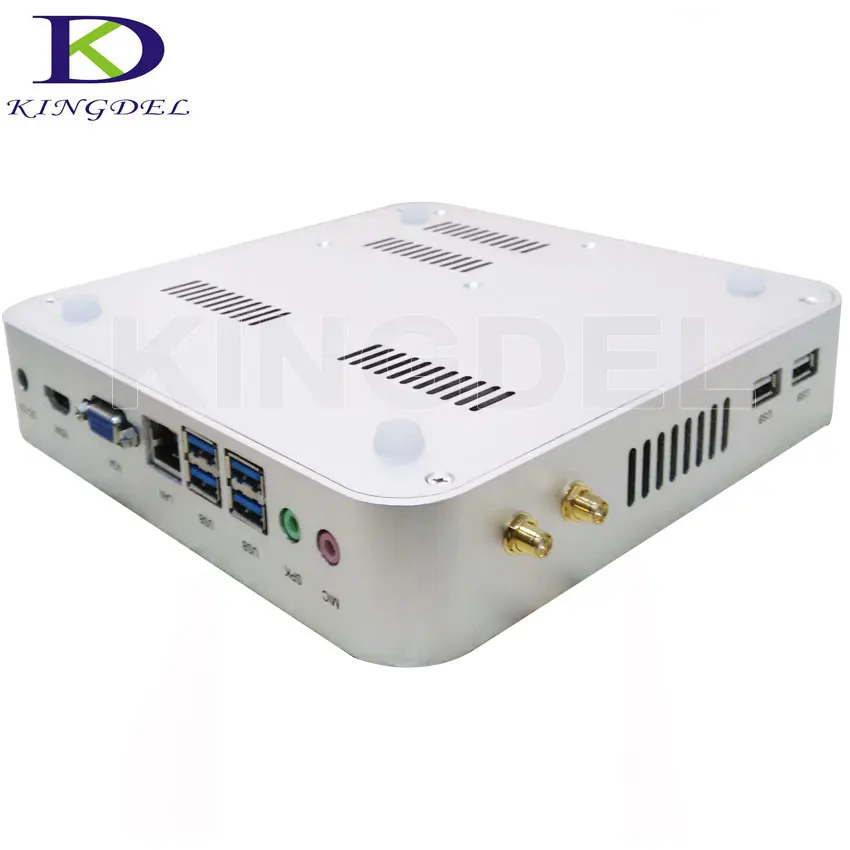 Mini PC Fanless do Windows 11 com Exposição Dupla, Computador Desktop, HTPC, LAN, USB, Intel, 11th, 12th Gen, i5, 1135G7, 1235U, HDMI, VGA, Nuc, Clássicos