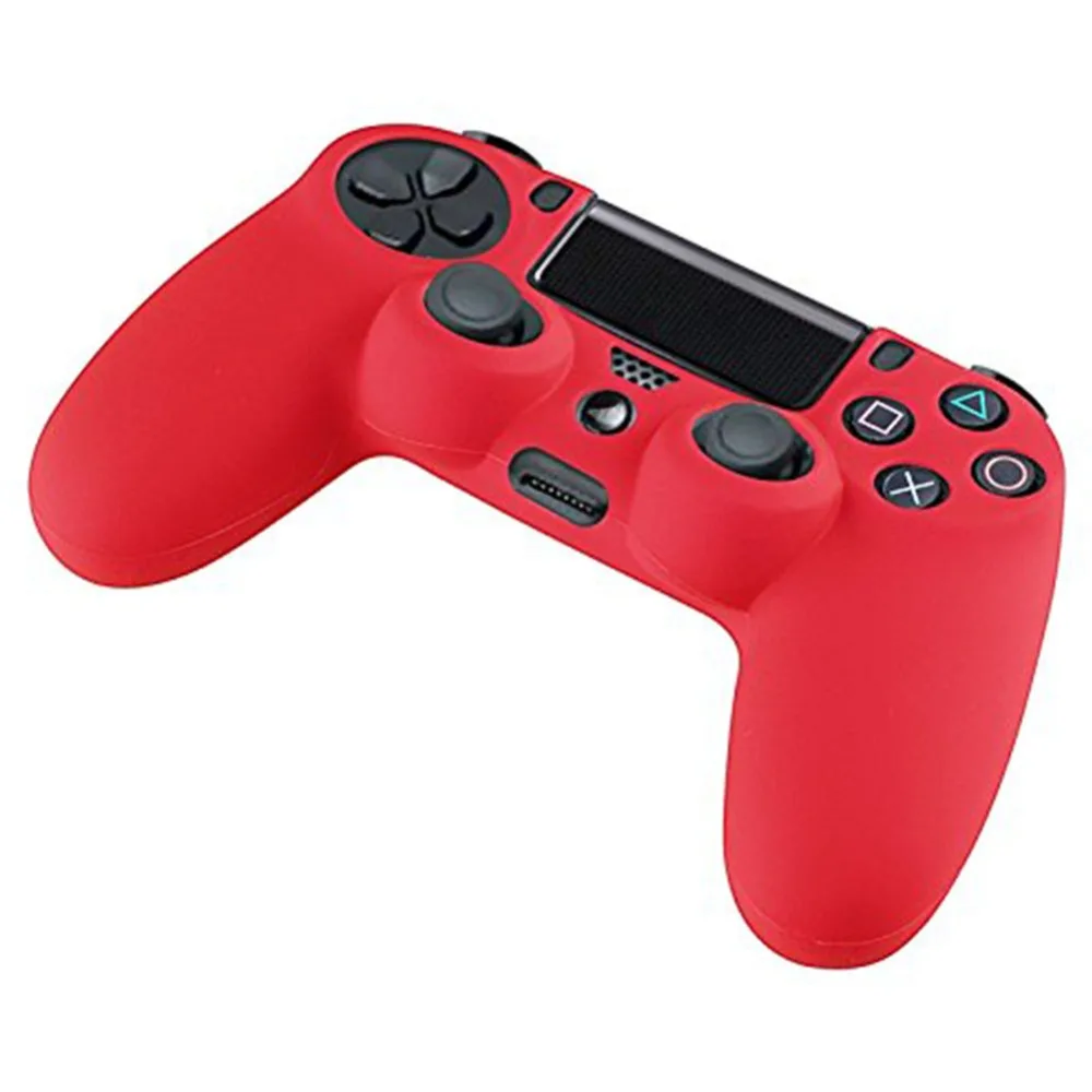 Чехол для контроллера PS4/Slim, силиконовый мягкий гибкий гелевый резиновый чехол, чехол для Sony Playstation 4, аксессуары для игрового контроллера