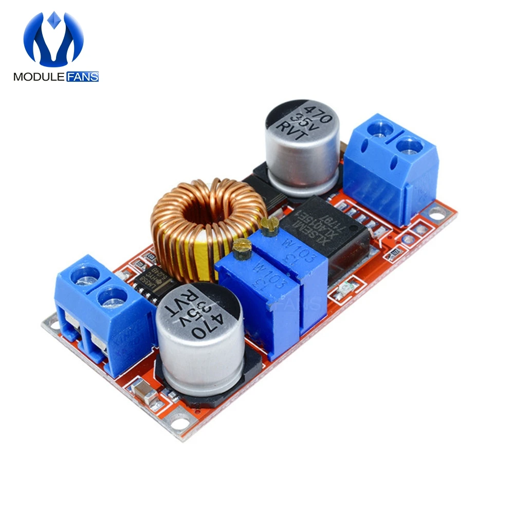 5A DC to DC CC CV Lithium Battery Step down Charging Board Led Power Converter Lithium Charger Step Down Module hong