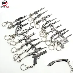 CSGO KeyChain AK47 M4A1 Mode Pendant Key Ring Chaveiro Key Holders For Game Souvenir Gift llaveros Size 6 cm