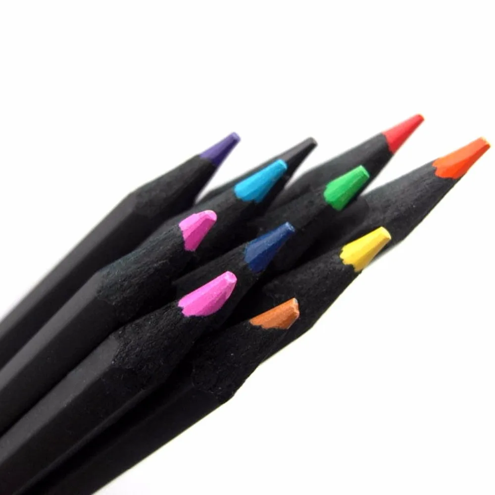 12pcs Mayitr Sketching Drawing Pencils 2B Full Range Sketch Set Charcoal Art Color Pencil Birthday Gifts For Kids Art Students