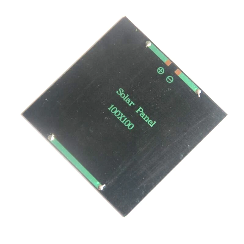 18 В 1,2 Вт эпоксидные солнечные панели мини солнечные элементы поликристаллический солнечный модуль DIY солнечная система для батареи 12 В 100*100 мм 10 шт.