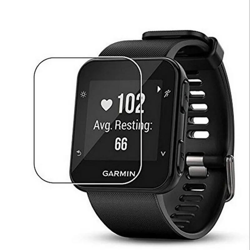 2pcs Smartwatch Clear Tempered Glass Protective Film Guard For Garmin Forerunner 35 30 Fr35 Fr30 Watch Screen Protector Cover