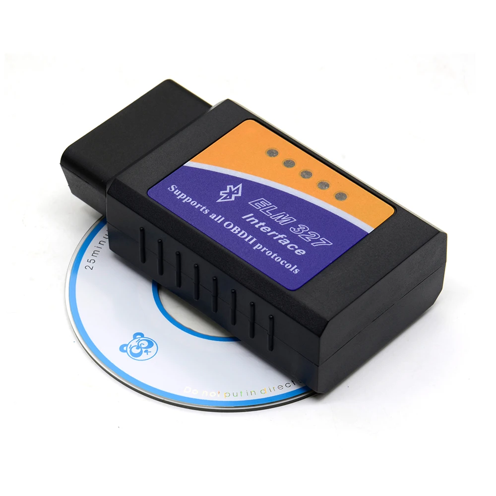 V2.1 OBD  mini ELM327 OBD2 Bluetooth Auto Scanner OBDII 2 Car ELM 327 Tester Diagnostic Tool for Android Windows Symbian