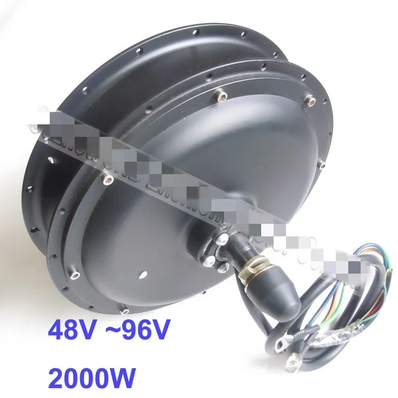 48V/60V/72V/96V 2000W Electric Bike Conversion Kit 20-29 Inch 700C eBIKE Conversion Kit Rear Bicycle Hub Motor Wheel