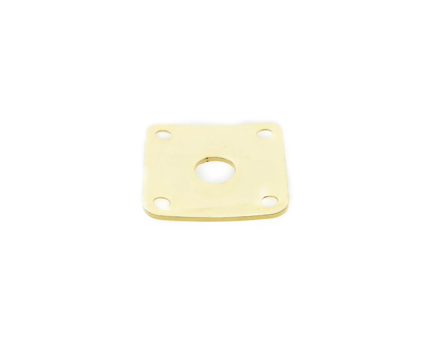 KAISH Curved Metal Jack Plate Square Jackplate w/ Screws Fits For Gibson Les Paul Chrome/Nickel/Black/Gold