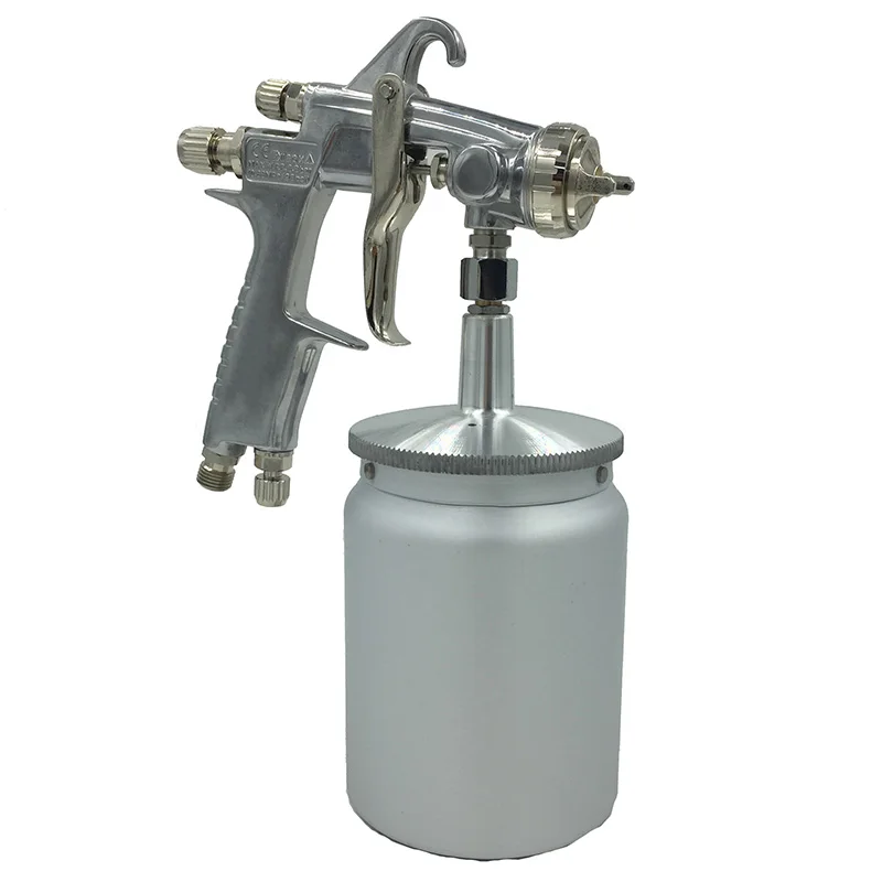 W101S hot on slaes mini pistolet do malowania natryskowego gravity feed typ pistolet do malowania airbrush lustro pistolet do malowania dla samochodów paintung narzędzia pneumatyczne