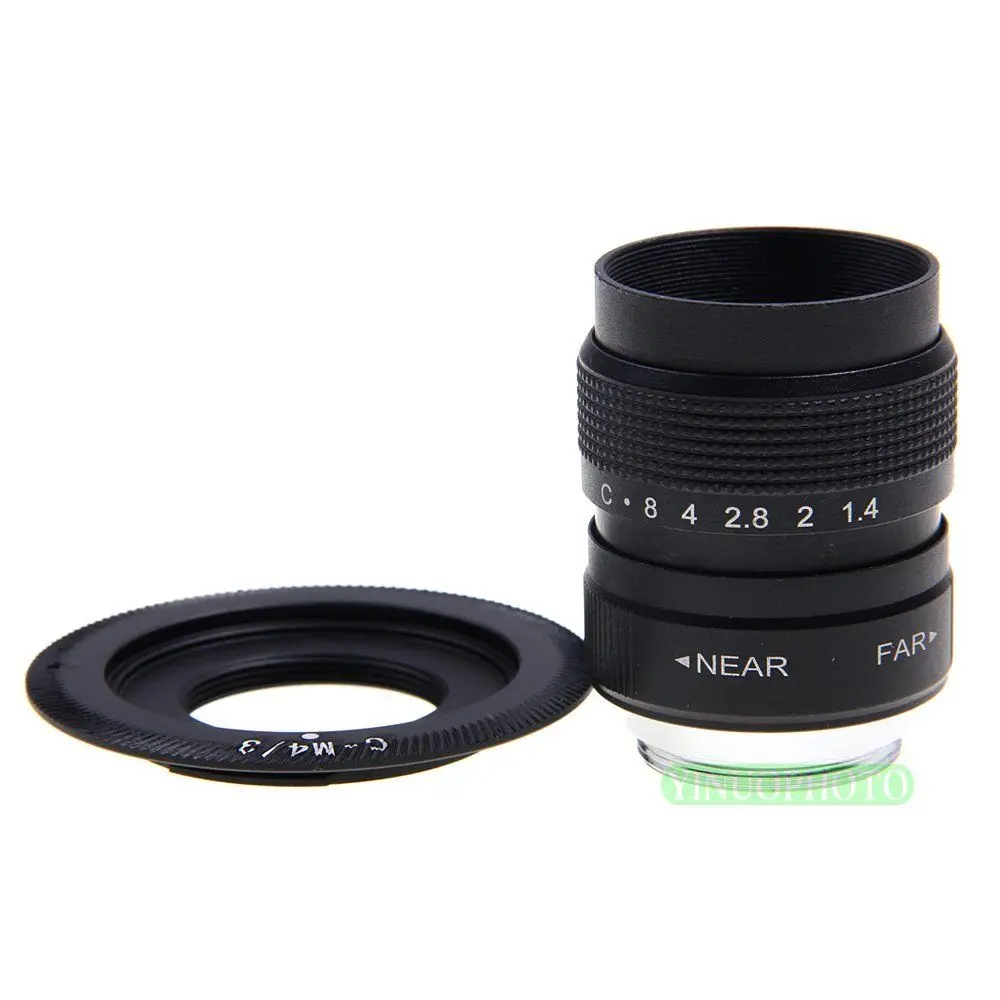 Fujian 25mm F1.4 CCTV TV lens+C Mount for Micro 4/3 m4/3 EP1 EP2 EP3 EP5 EPL1 EPL2 EPL3 EPL5 EPM1 OM-D EM5 EM10