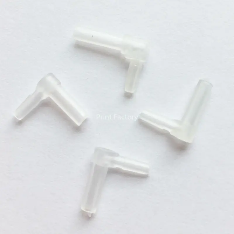 4PCS CISS Parts CISS Tube Elbow L Elbow Tube Bend Pipeline Elbow For Epson HP Canon Brother CISS Accessories