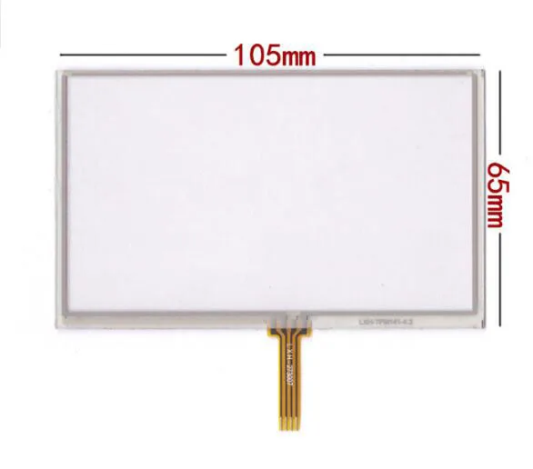 

4.3''inch touch screen gps 105*65