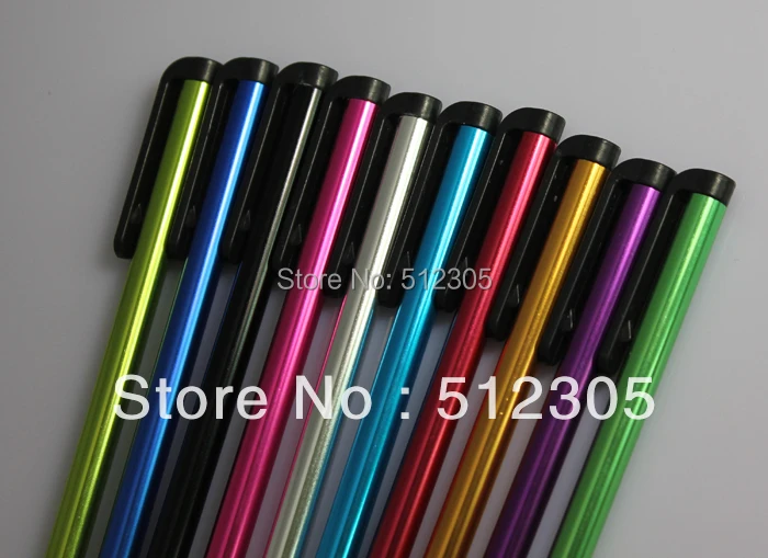 colorful capacitive stylus pen touch screen pen for ipad mini iphone 5S 5C Table pc DHL fast shipping